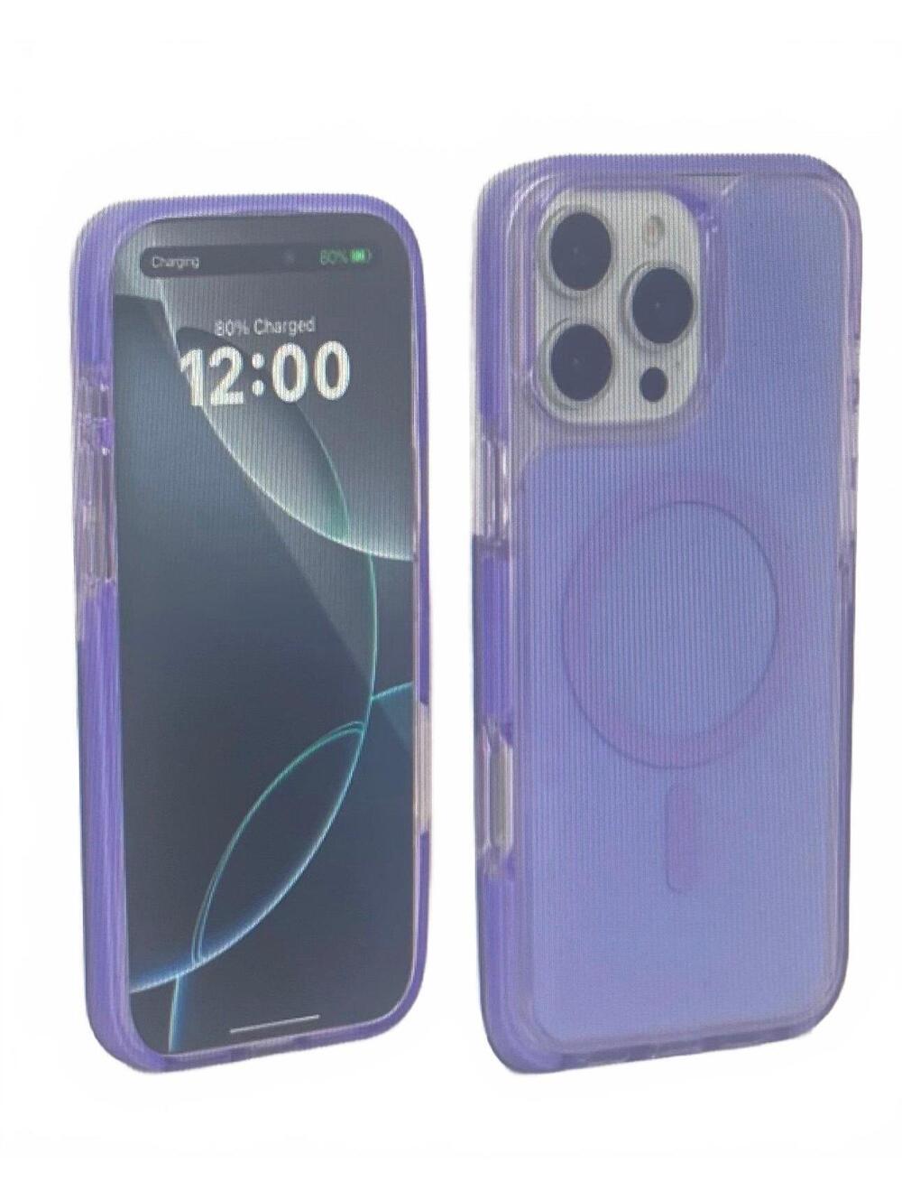 iHome Case for iPhone 16 Pro Purple